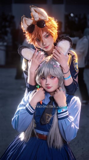 Tình thế nhở 👀 #cosplay #zootopia #nickjudy #fyp #viral