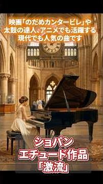 【🥁太鼓の達人の難易度👹「鬼」👹】ショパン エチュード「激流」｜嵐のように駆け抜ける超絶技巧の名曲｜