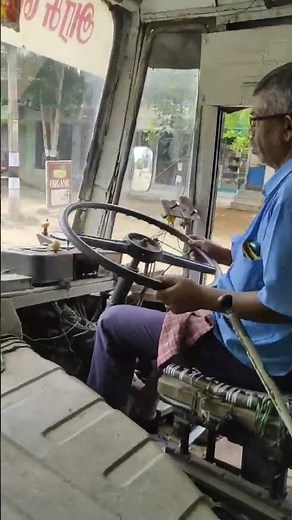 Old Tnstc bus Ashok Leyland Mass driving#tnstcbus#speed #bd
