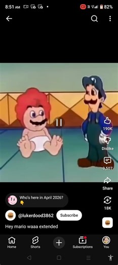 Hey mario waaa extended