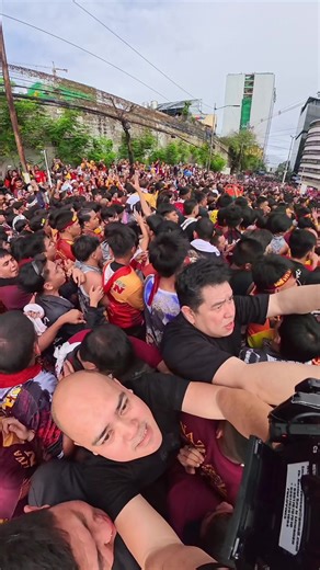 Naalog palabas ‘yong jetlag sa katawan ko. Today’s coverage with the legendary Nestor Licuanan #fyp #nazareno2026