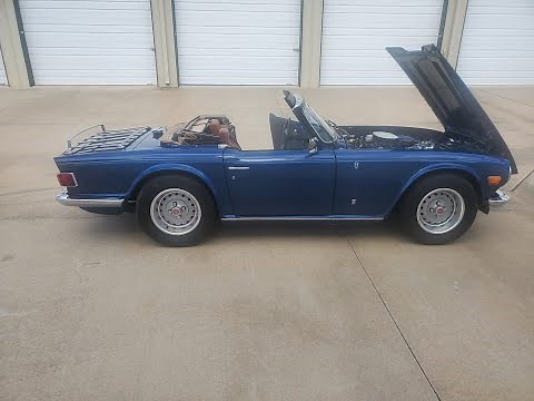 1973 Triumph TR6 with 302