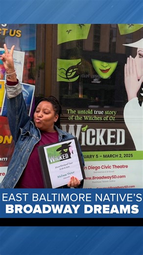 Production trucks arrived Tuesday morning and crews worked throughout the day, transforming the historic Hippodrome Theater into the Land of Oz for the upcoming run of "Wicked." In the cast is an East Baltimore woman who is living her Broadway dreams. | WMAR-2 News Baltimore