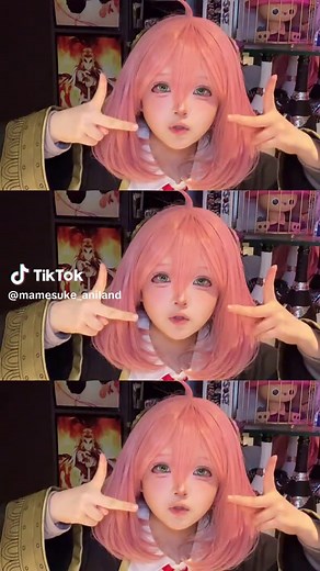 アーニャのコスプレ体験とメイク方法