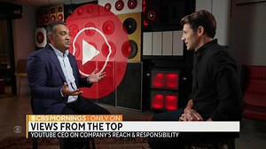 8.2K views · 79 reactions | In his first TV interview as CEO, YouTube’s Neal Mohan told Tony that safety is his “number one responsibility” at the helm of the platform: “That is the North Star by which we govern all of our actions.” https://cbsn.ws/3LAlq4s | CBS Mornings | Facebook