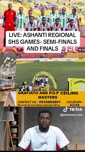 Ashanti Regional SHS Games - Exciting Semi-Finals and Finals