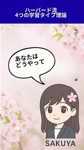 【3/4】4つの学習タイプ3/4 どうやってタイプ｜やり方・手順にこだわる人#人間関係 #knowthyself #shorts