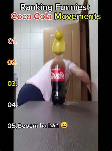 Ranking Funniest Coca Cola Movements 😭💀 #shorts #cocacola #ranking