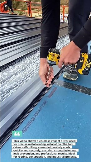 How Pros Install Metal Roofing Screws Perfectly