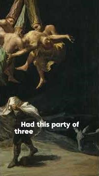 My new favorite Goya? 🤔Witches' Flight (1798) #arthistory