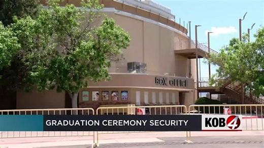 What security measures are in place for graduation ceremonies in the metro?