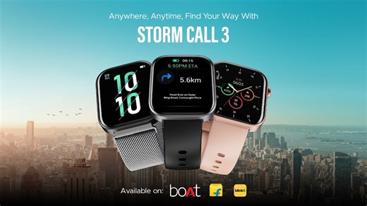 boAt launches new smartwatch with MapMyIndia navigation system, price set at Rs 1099