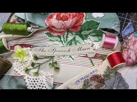 Start a Slow Stitch Bag Project with me. Easy beginner friendly and sustainable. 