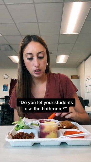 Teacher Letting Students Use the Bathroom