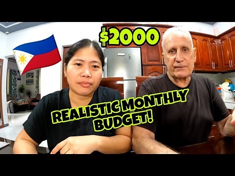 Philippines Monthly Budget 2024 | Is $2000 per month enough? | Cost of living in the Philippines!