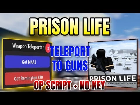 *NEW* Prison Life Script ( TELEPORT TO GUNS ) 2026