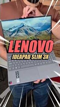 Lenovo Slim 3X // The WINDOWS Laptop with the Best BATTERY for the PRICE