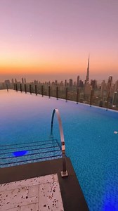 Where the skyline meets serenity 🌇💦 Soak up the breathtaking views of #Dubai from this stunning infinity pool. Pure luxury, endless vibes at SLS Dubai Hotel & Residences! ✨🏖️ 📸 thelosttwo #VisitDubai | Visit Dubai