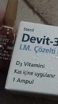 devit-3 nedir Ne işe yarar ne için kullanılır etkileri nelerdir günde kaç defa kullanılır tedavisi