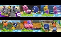 Mix of 6 videos from youtube : Los backyardigans en español y ingles