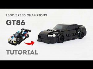 Tutorial - Formula Drift GT86 | Lego Speed Champions 76922 M4 GT3 Alternate Build Instructions