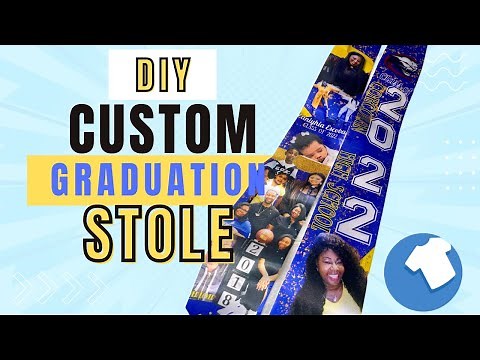 DIY CUSTOM GRADUATION STOLE SUBLIMATION | ProWorldInc