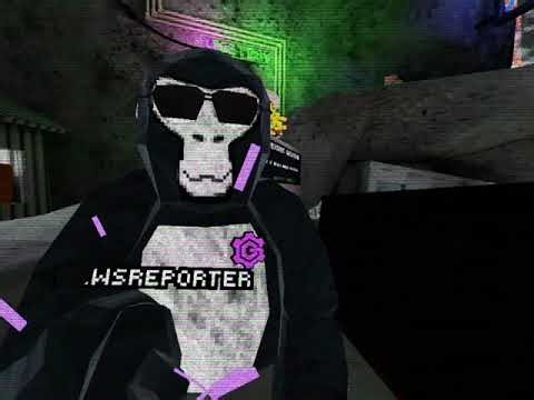 Gorilla TV: Breaking News Report: “After countdown, alien monster destroys city.”