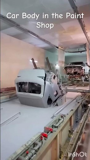 How Cars Get Painted: The E-coating Process #automobile #diy