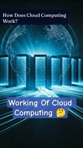 How does Cloud Computing Work? 🤔 | #cloudcomputing #cloud #working