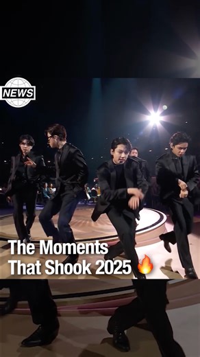 Billboard Korea on Instagram: "The Moments That Shook 2025 🔥 As 2026 begins, we’re looking back at the moments that made 2025 louder, hotter, and impossible to forget. From historic returns to culture-defining stages, here are the moments that defined the year ✨ 💫 BTS — Completed military service and signaled the long-awaited return of the full lineup 💫 HWASA — Delivered a powerful performance of “Good Goodbye” at the Blue Dragon Film Awards 💫 JENNIE — Commanded the spotlight with an unforge