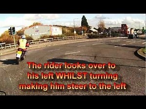 Target fixation : Motorcycle riding tips