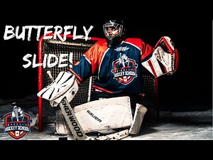 Hockey Goalie Training: Butterfly Slide Tutorial