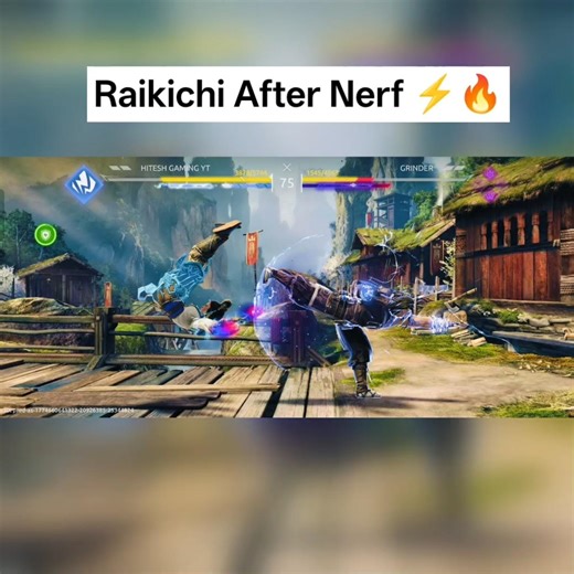 RAIKICHI'S INSANE comeback After Nerf ⚡ 😈#sfa​ #shadowfight4​ #shorts​