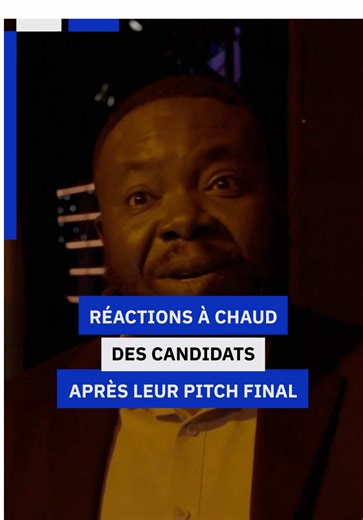 Impressions des candidats après leur pitch d'investissement