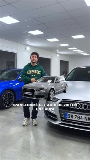 SolarShield Angers on Instagram: "On a transformé cette Audi A6 C7 ! 🔥 Le avant/après est dingue ! Tu valides ?! 🤯 Au programme ⤵️ • Installation d’un kit carrosserie S6 C7 phase 2 • Covering complet Satin White Aluminium @3m • Installation CarPlay sans fil • Installation d’un volant méplat Audi s-Line • Installation d’un kit led d’ambiance OEM Tu veux une voiture unique qui te ressemble ? 💯 Contacte-nous dès maintenant ! 📩 #solarshield"