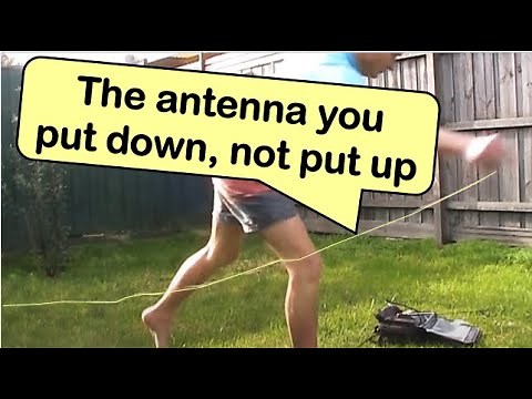 Wire loop on the ground for HF receiving: How good?