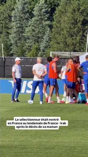 ❤️ Didier Deschamps est retour avec les Bleus #FIFAWorldCupOnYT #CoupeduMonde