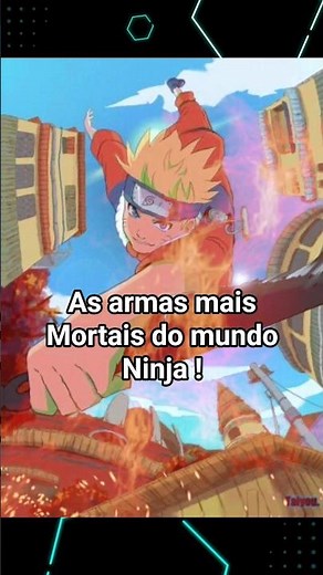 🔥 Shurikens e Kunais: As Armas Mortais dos Ninjas de Naruto!