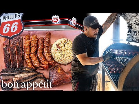 Houston’s Hottest BBQ Spot is at a Gas Station | On The Line | Bon Appétit