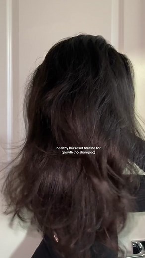 Healthy Hair Reset Routine without Shampoo using DP Hue ACV Hair Rinse