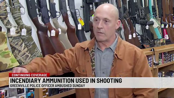 'Dragon's Breath' ammunition used in ambush on Greenville officer: What is it?