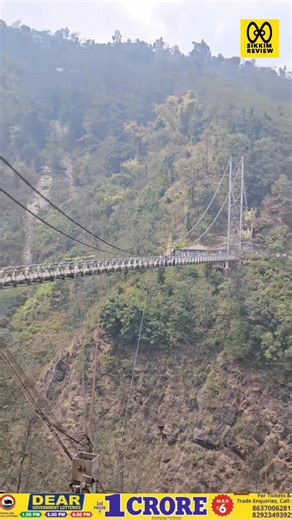 442K views · 6.7K reactions | Sikkim Rural Tourism Meet 2025 Takes Off with a Thrill! The Sikkim Rural Tourism Meet 2025 kicked off with an adrenaline-pumping event—a bungee trial jump from the iconic Singshore Bridge, the highest suspension bridge in Sikkim, standing at 120 meters. | Sikkim Review | Facebook