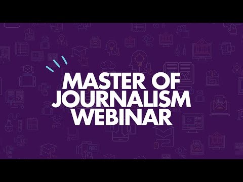 Master of Journalism program webinar | University of King's College