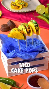 146K views · 244 reactions | Taco 'bout a sweet treat  These taco cake pops are the perfect bite-sized fiesta! | So Yummy | Facebook