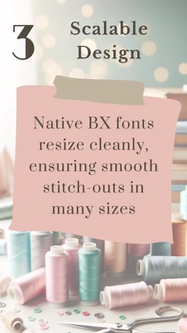 Whisper Block Embroidery Font: Native BX, Satin Stitch (digital Download) - Etsy