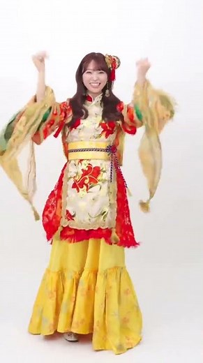AKB48 #山内瑞葵 王女ずっきーでフラゲ👸🏻🇨🇳 景気良すぎるフライングゲットMV衣装👑🏵️ #フライングゲット #AKB48