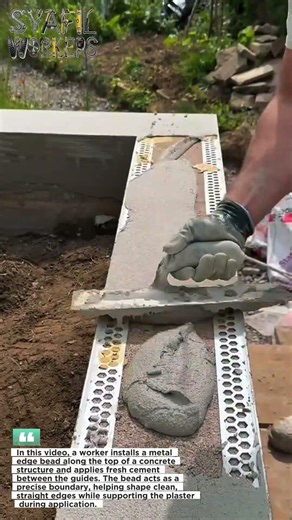 This Edge Finishing Trick Makes Concrete Look Perfect!