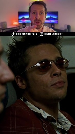 Did you know this about Fight Club? #fightclub #fightclubfilm #fightclubmovie #fightclub1999 #fightclub2021 #davidfincher #tylerdurden #breakingthefourthwall #hiddenmoviedetails #moviedetails #eastereggs #easteregg #hunteraclark