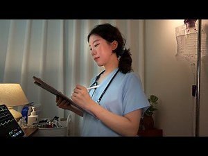 ASMR 1인 병실 야간 간호사 롤플레이 🩺 상태 체크 & 드레싱 케어 | 수면 유도 🌙 Night Nurse Check-Up Roleplay