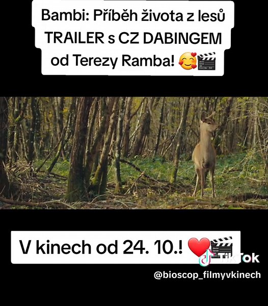 Bambi: Příběh života z lesů - Oficiální trailer